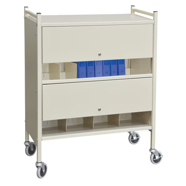 Hippa Compliant Versa Chart Rack In Beige (30 Chart Capacity) (43